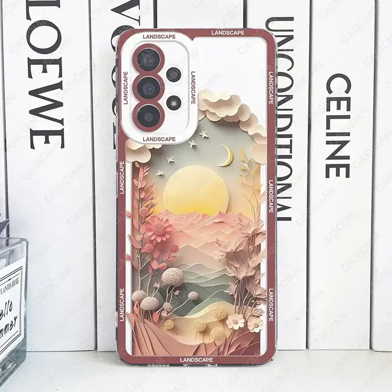 The sun and flowers phone case for iphone 11