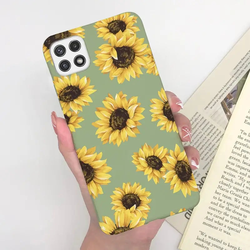 sunflowers phone case