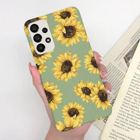 sunflowers phone case