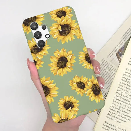 sunflowers phone case