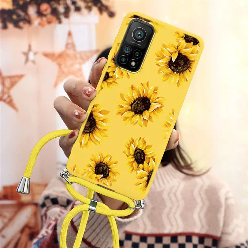 sunflower phone case