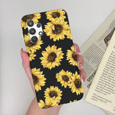 sunflowers phone case