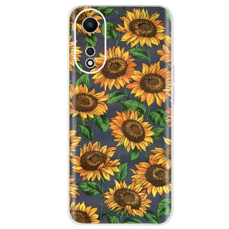 sunflowers phone case