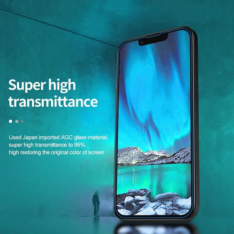 a smartphone with the text superlight