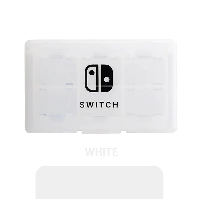 nintendo switch case with white logo