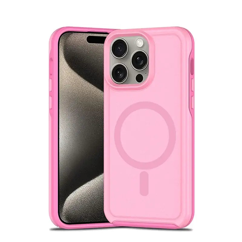 The synthesis case for iphone 11 in pink