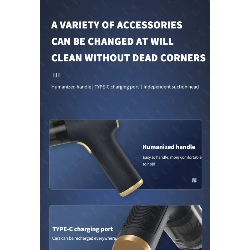 a variety of accessories can be changed to a variety of products