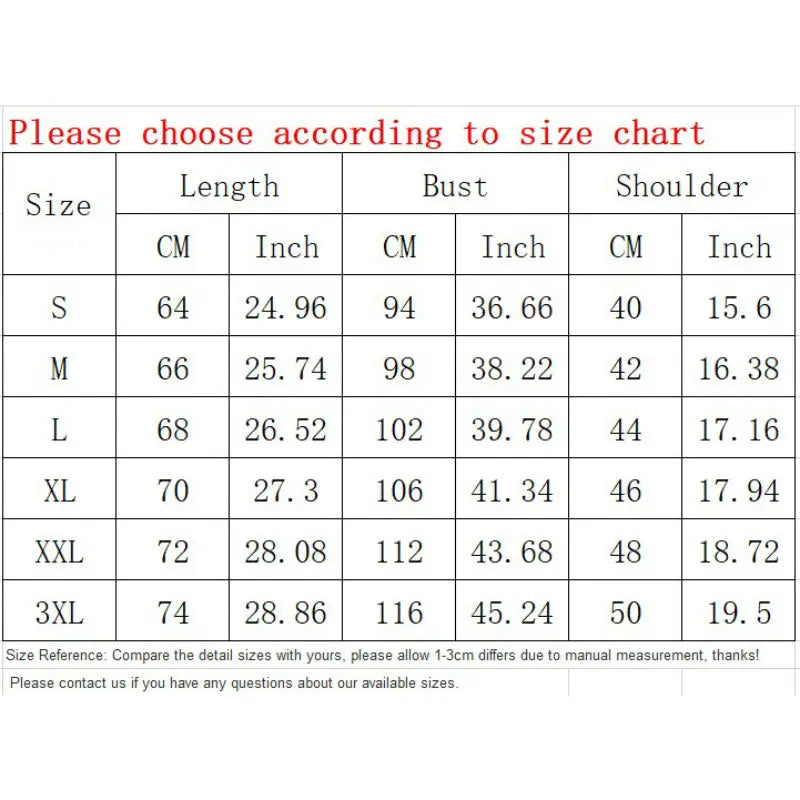 a table with a number of measurements for a women’s dress