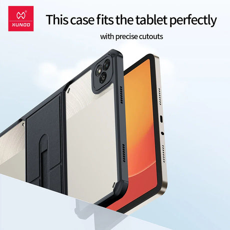 Tablet case with precise cutouts.