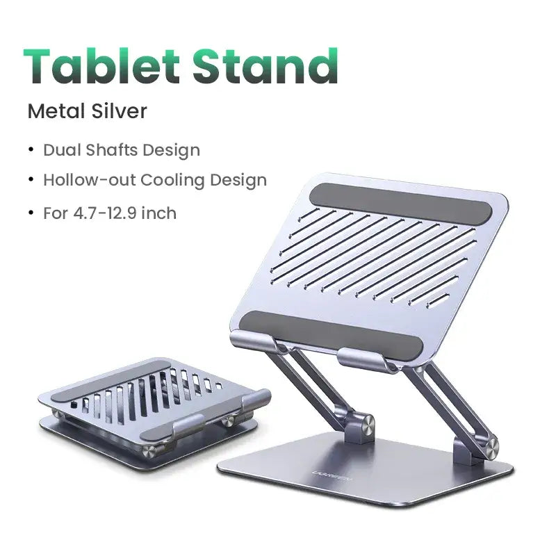 the tablet stand is a great way to store your tablet