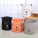 three different color cute animal storage bags