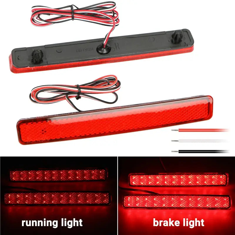 red led tail light for jeep