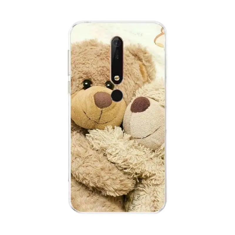 teddy bear soft case for motorola z3