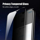 a phone with a glass screen on it