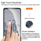 a hand touching a glass screen on a smartphone