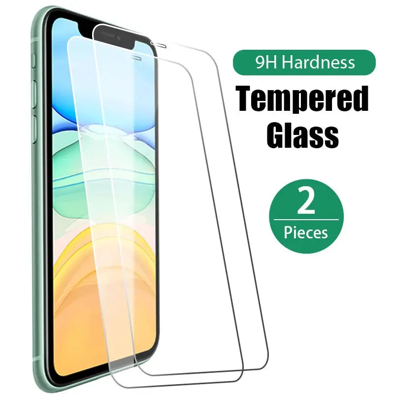 2 pack tempered screen protector for iphone 11