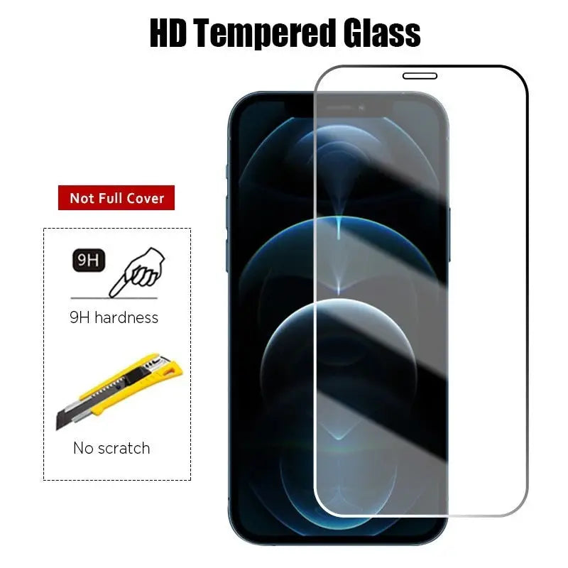 2x tempered screen protector for iphone 12 pro max