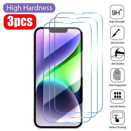 3 pack tempered screen protector for iphone x