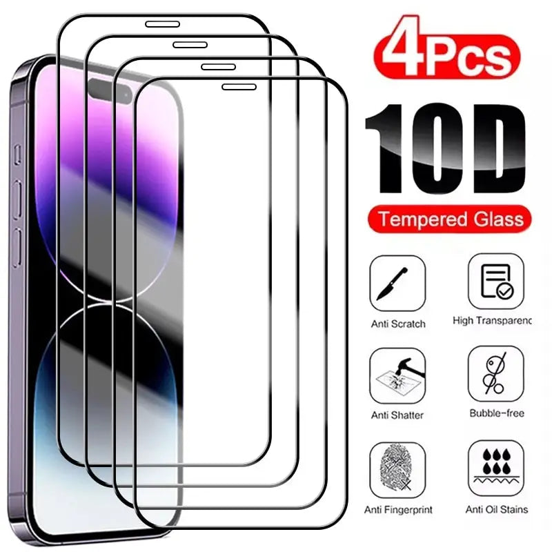 4d tempered screen protector for iphone x