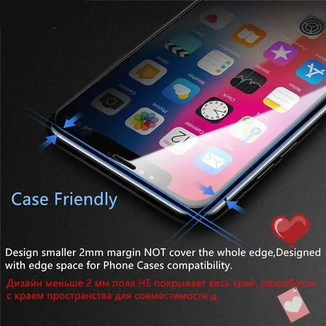 tempered tempered screen protector for iphone x