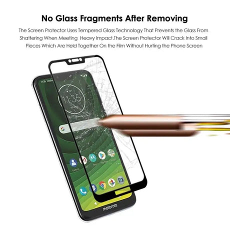 tempered screen protector for motorola z3