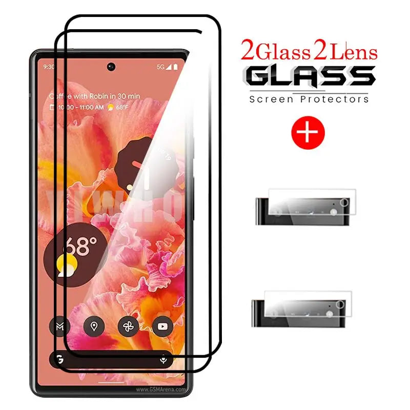 2x tempered screen protector for motorola z2