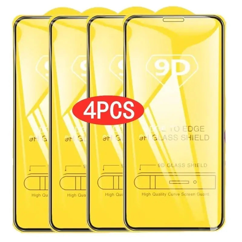 4x tempered screen protector for samsung s9