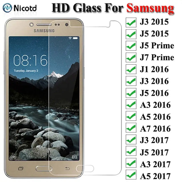 tempered screen protector for samsung galaxy j5