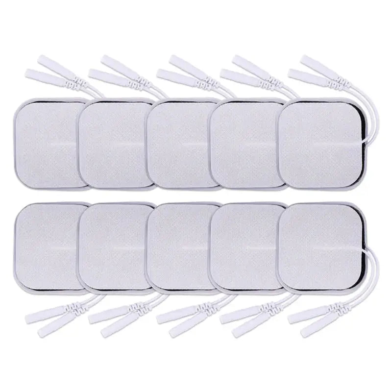 5 pack of white plastic nail files with white plastic tips
