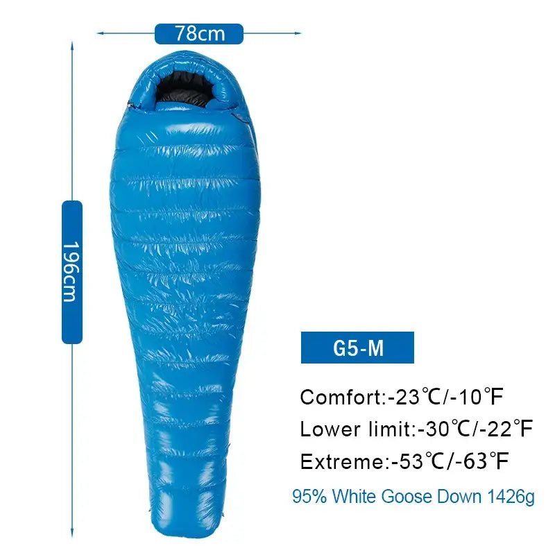 therme down sleeping bag