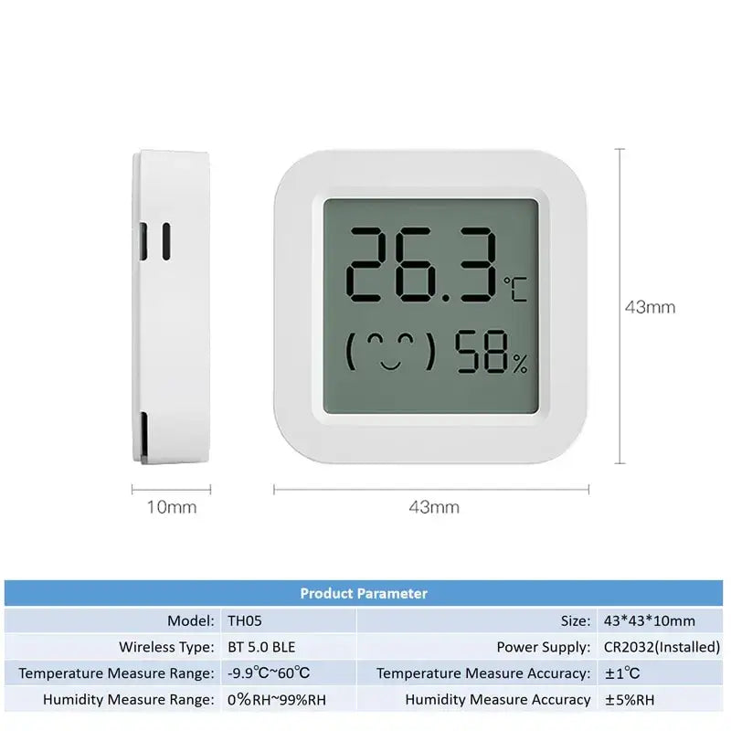 Thermometer digital thermometer with temperature and temperature