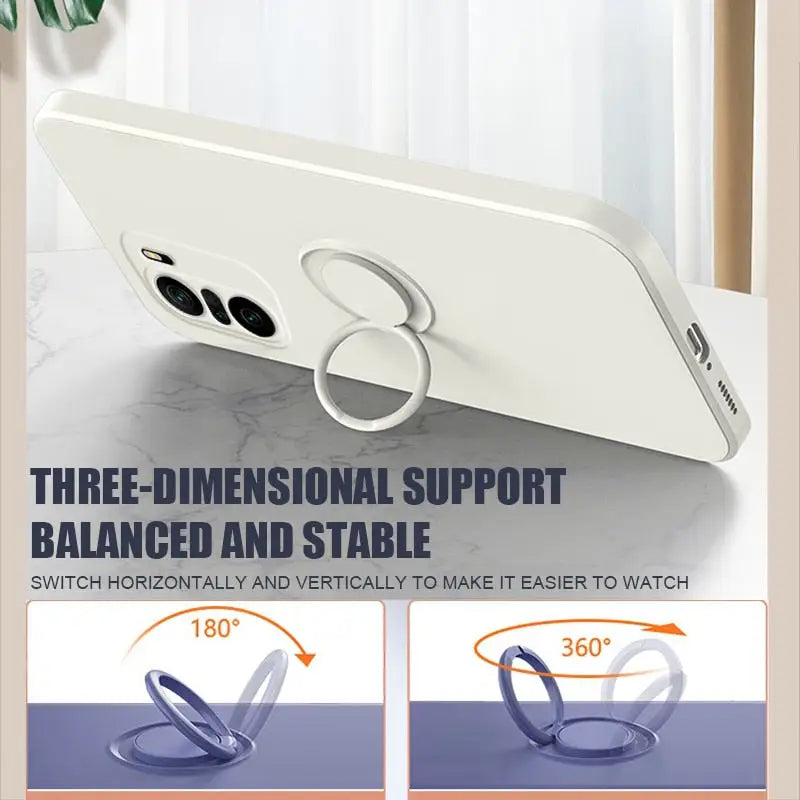 the ring phone stand is designed to hold your phone