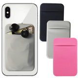 there are three cell phones in a case with earphones in them