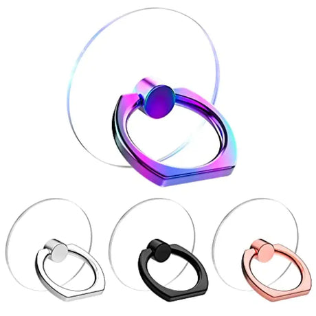 a set of three different colored rings