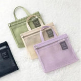 three colors mesh bag