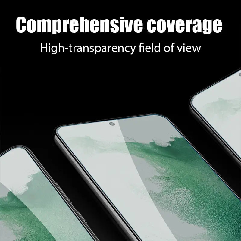 three iphones with the text comprehensive coverage