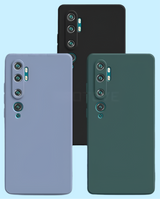 Étuis de téléphone en Silicone de qualité pour Xiaomi Note 10 Pro, étuis de téléphone antichoc