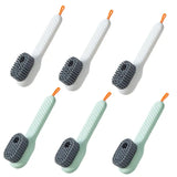 four tooth brushes with a tooth brush