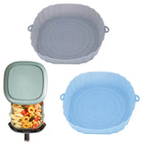 three different colors of the plastic bowl
