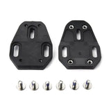 a pair of black aluminum front bumpers with screws