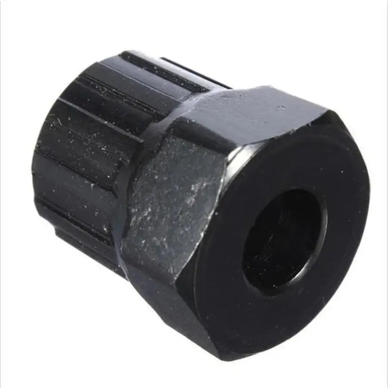 a black plastic coupling