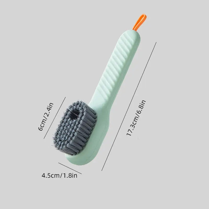 a tooth brush with a tooth brush on the side