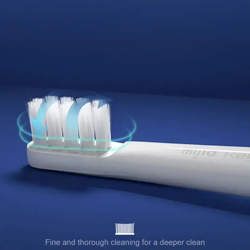 a toothbrush with a tooth brush on it