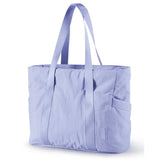 the tote bag in lavender