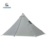 a white tent with the words tocan on it