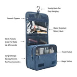 the travel toilet bag with compartments and compartments