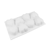 a tray of ice cubes