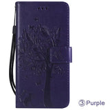 the tree of life leather wallet case for samsung