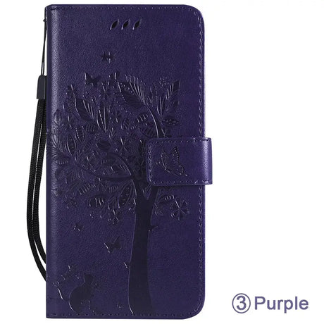 The tree of life leather wallet case for samsung