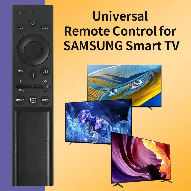 a tv remote control with the text universal remote control for samsung smart tv